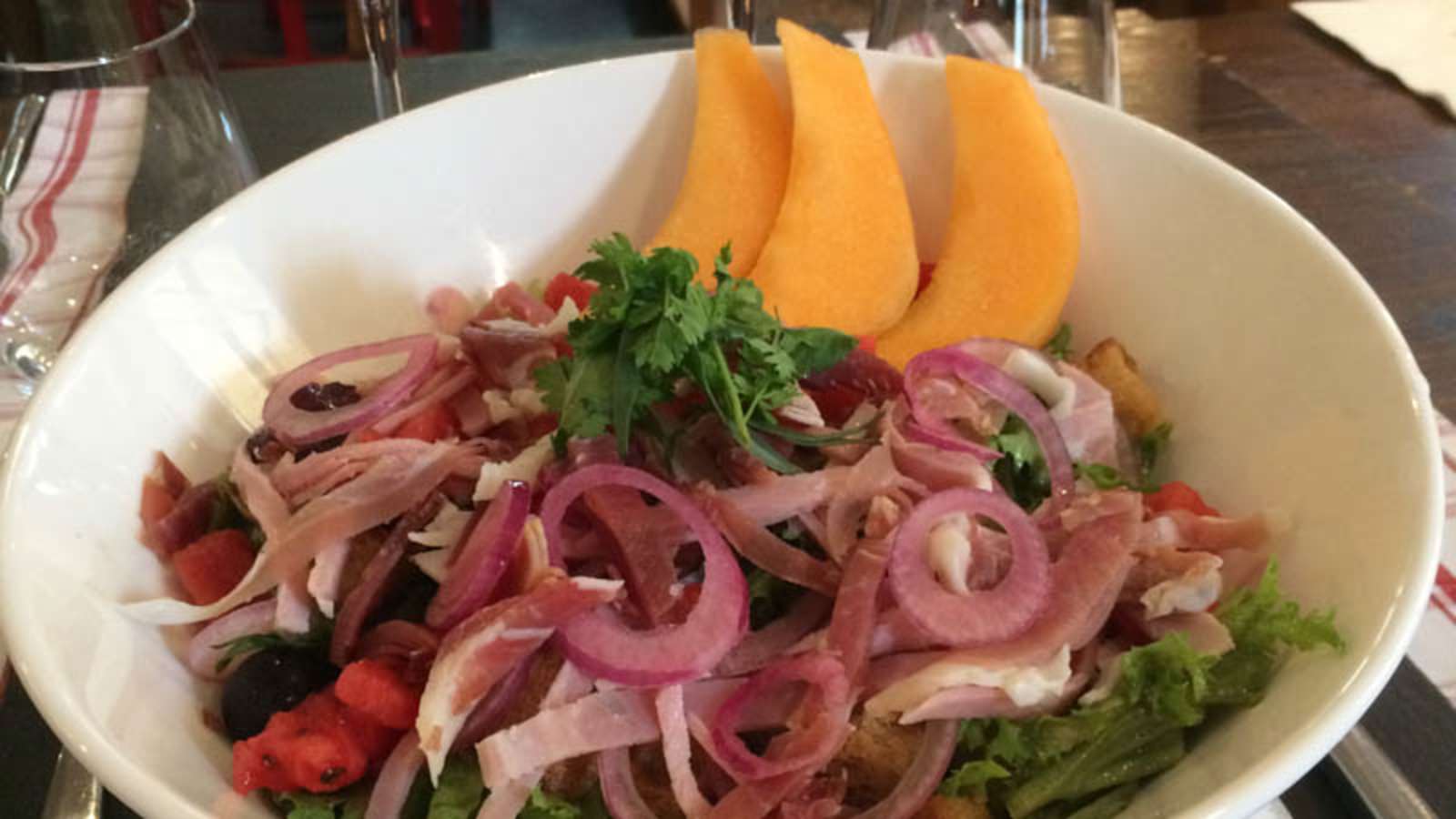 Salade gourmande